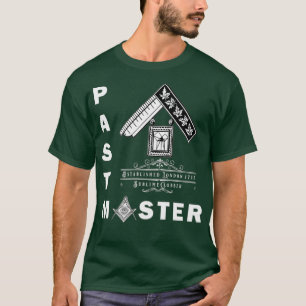 Masonic Freemason with Past Master Artwork T-Shirt