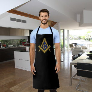Masonic Freemasons Masonry Square and Compass Apron