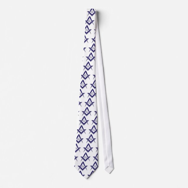 Masonic "G" Products Neck Tie (Front)