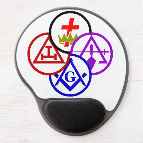 Masonic Gel Mouse Pad