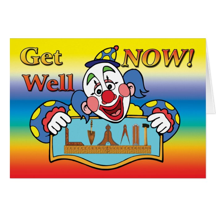 Masonic Get Well Card