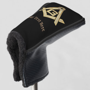 Masonic Golden Rush Golf Head Cover