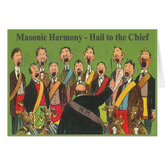 Masonic Harmony Cards (Front Horizontal)