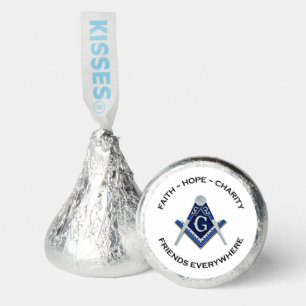 Masonic Hershey's Kisses Blue Clean Hershey®'s Kisses®