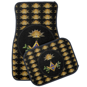 Masonic Life Car Mat
