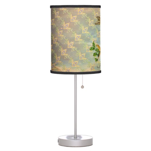 Masonic Life (Cosmos) Table Lamp (Left)