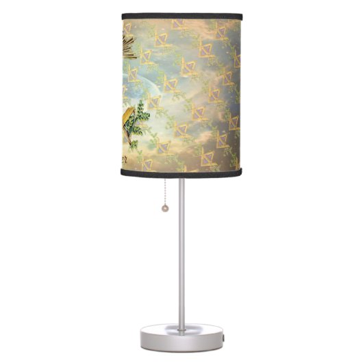 Masonic Life (Cosmos) Table Lamp (Right)