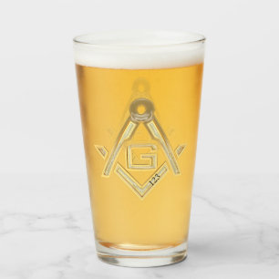 Masonic Life Glass