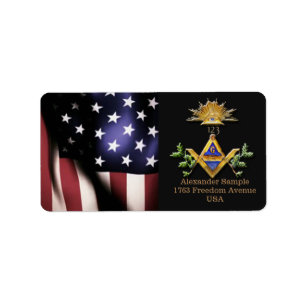Masonic Life Label