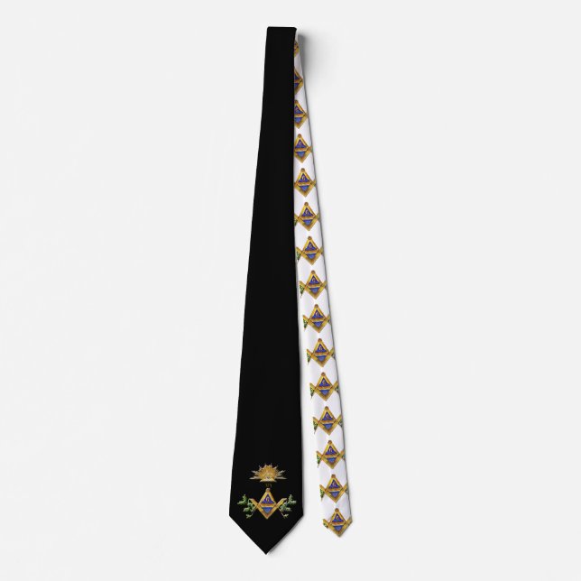 Masonic Life Neck Tie (Front)