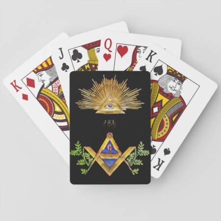Masonic Life Playing Cards