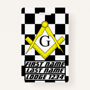 Masonic Lodge Badge