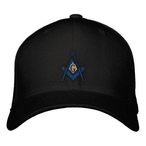 Masonic Lodge Fitted EMBRODERED hat