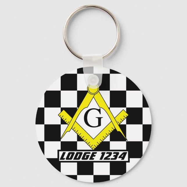 Masonic Lodge Keychain (Front)