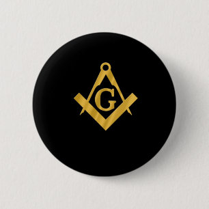 Masonic "Mason for Life" Button