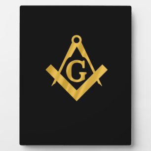 Masonic "Mason for Life" Plaque
