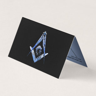 Masonic Minds (Blue) Business Card