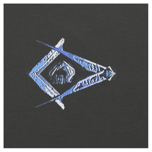 Masonic Minds (Blue) Fabric