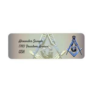 Masonic Minds (Blue) Label