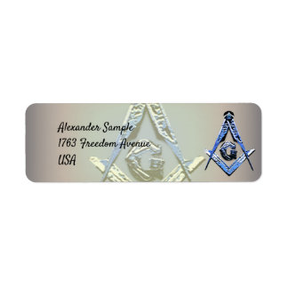 Masonic Minds (Blue) Label