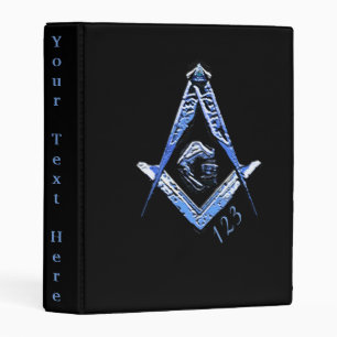 Masonic Minds (Blue) Mini Binder
