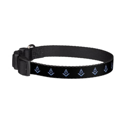 Masonic Minds Blue Pet Collar