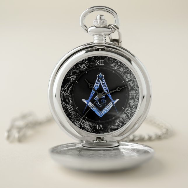 Masonic Minds (BlueSwish) Pocket Watch (Inside)