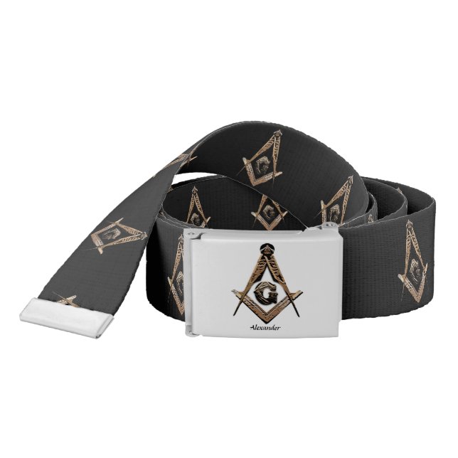 Masonic Minds (Golden) Belt (Snake)