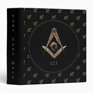 Masonic Minds (Golden) Binder