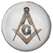 Masonic Minds (Golden) Chocolate Dipped Oreo (Front)