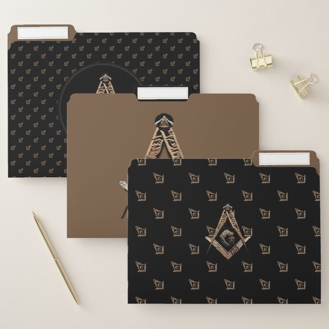 Masonic Minds (Golden) File Folder (Set)