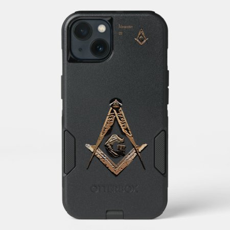Masonic Minds (golden) Iphone 13 Case