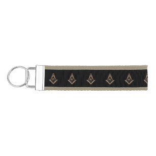 Masonic Minds (Golden) Wrist Keychain