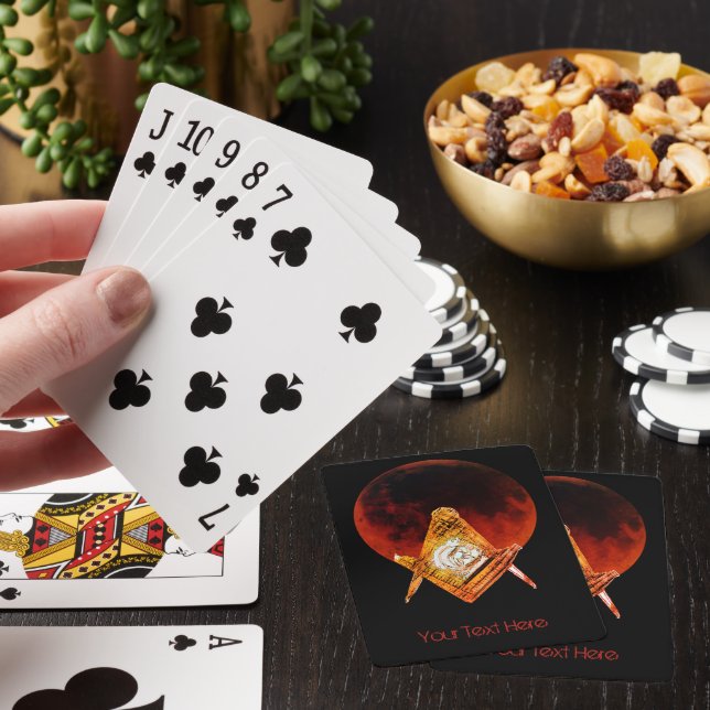 Masonic Minds (MysteriousSs) Poker Cards (In Situ)