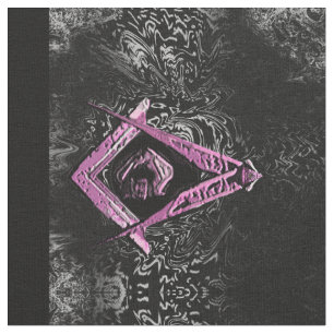 Masonic Minds (PinkSwish) Fabric