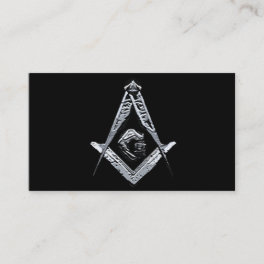 Masonic Minds (Silvery) Business Card