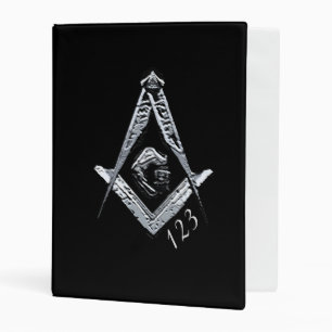Masonic Minds (Silvery) Mini Binder