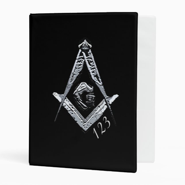 Masonic Minds (Silvery) Mini Binder (Front/Inside)