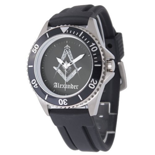 Masonic Minds (Silvery) Watch
