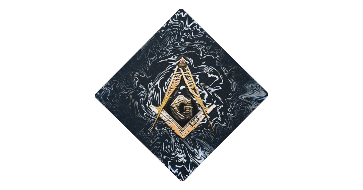Masonic Minds (YellowSwish) Graduation Cap Topper | Zazzle