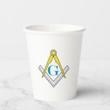 Masonic Paper Cups