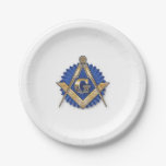 Masonic Paper Plates