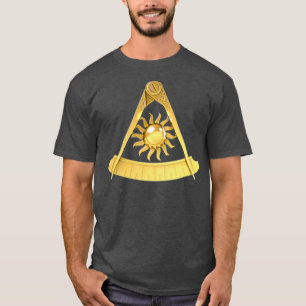 Masonic Past Master Emblem Jewel No Square T-Shirt