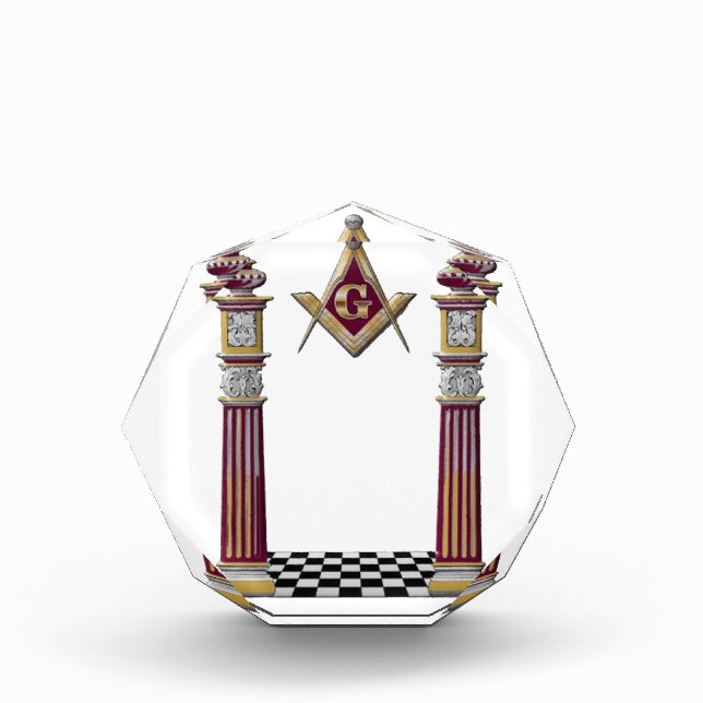 Masonic Pillars Award (Front)