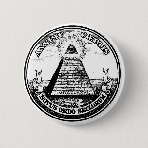 masonic pinback button