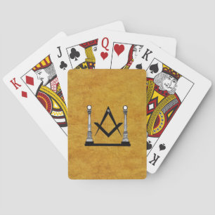 Masonic Playing Cards