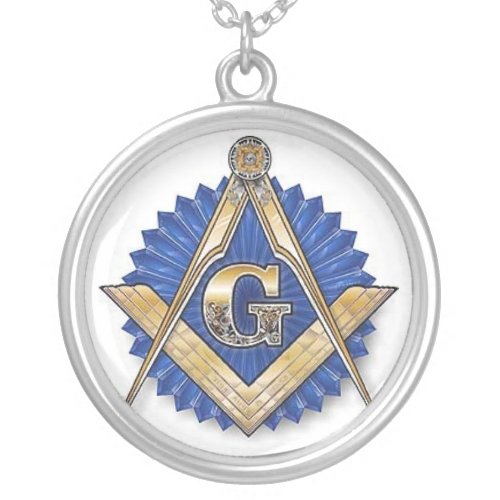 Masonic Pride Silver Plated Necklace
