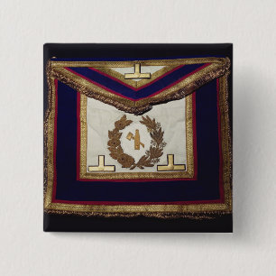 Masonic Regalia, from the Order of Turin Button