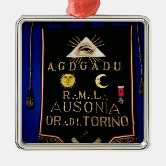 Masonic Regalia, from the Order of Turin Metal Ornament