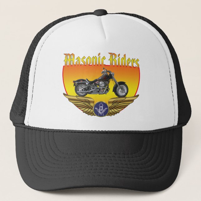Masonic Riders Trucker Hat (Front)